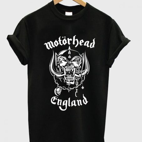 motorhead white t shirt