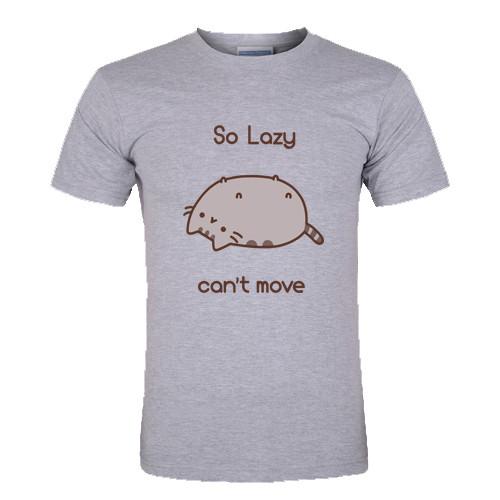 So Lazy Can't Move Pusheen T-Shirt - Clothform.com