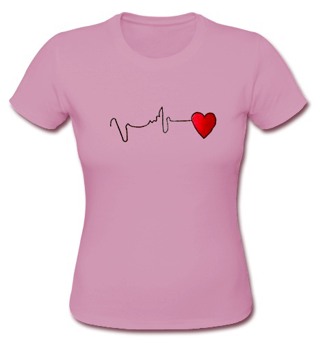 Heart Beat T Shirt