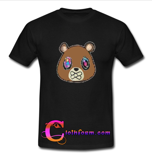 teddy bear with head off t shirt