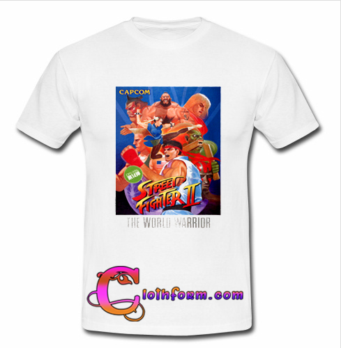 capcom street fighter shirt