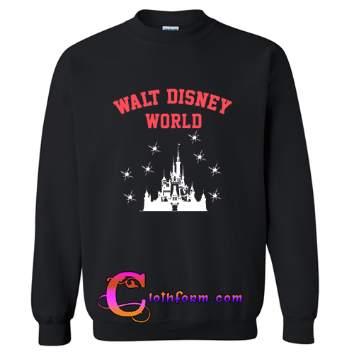 retro walt disney world sweatshirt