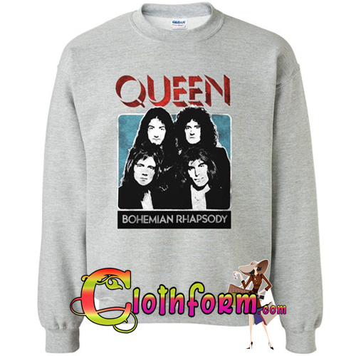 queen bohemian rhapsody sweatshirt