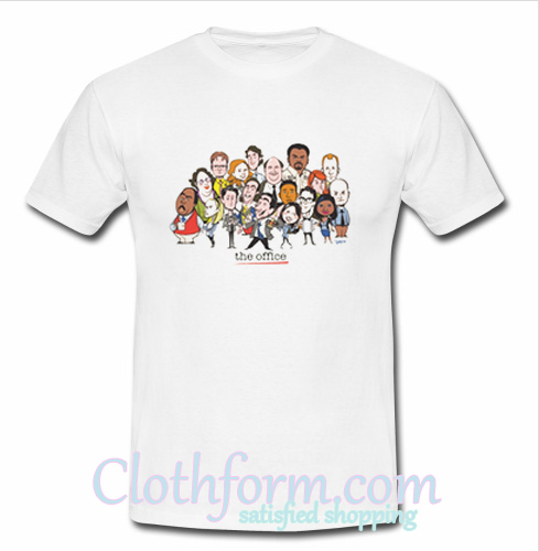 the office cast tshirt