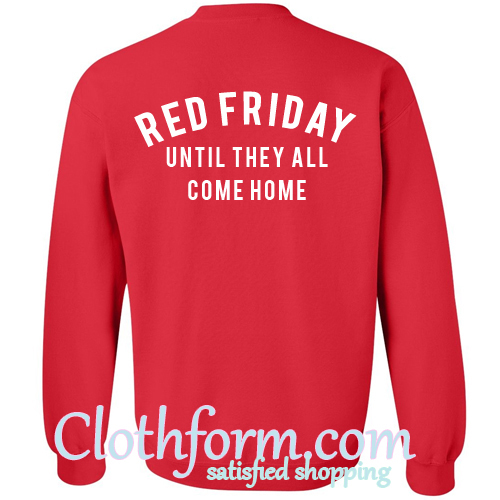 red shirt friday sweatshirt