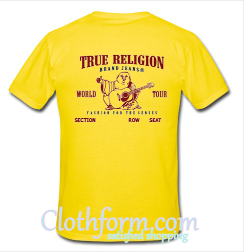 true religion white shirt