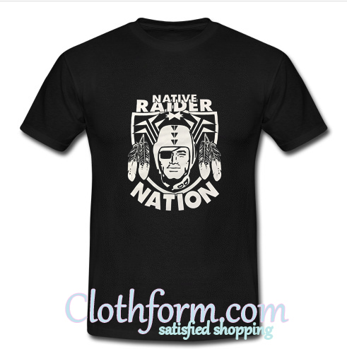 raiders nation t shirt