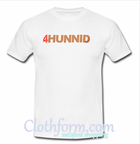 4hunnid india love shirt