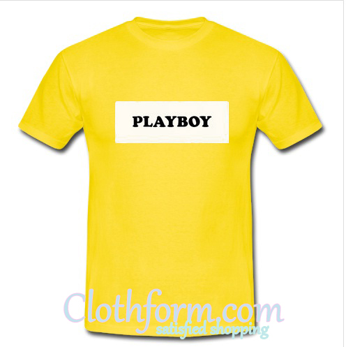 personalised playboy tshirt