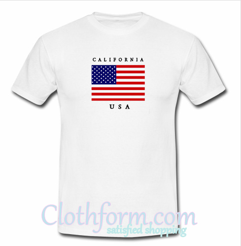 california flag t shirt