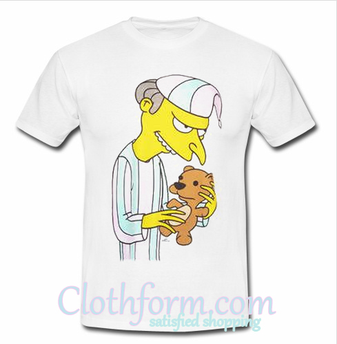 mr burns skull shirt