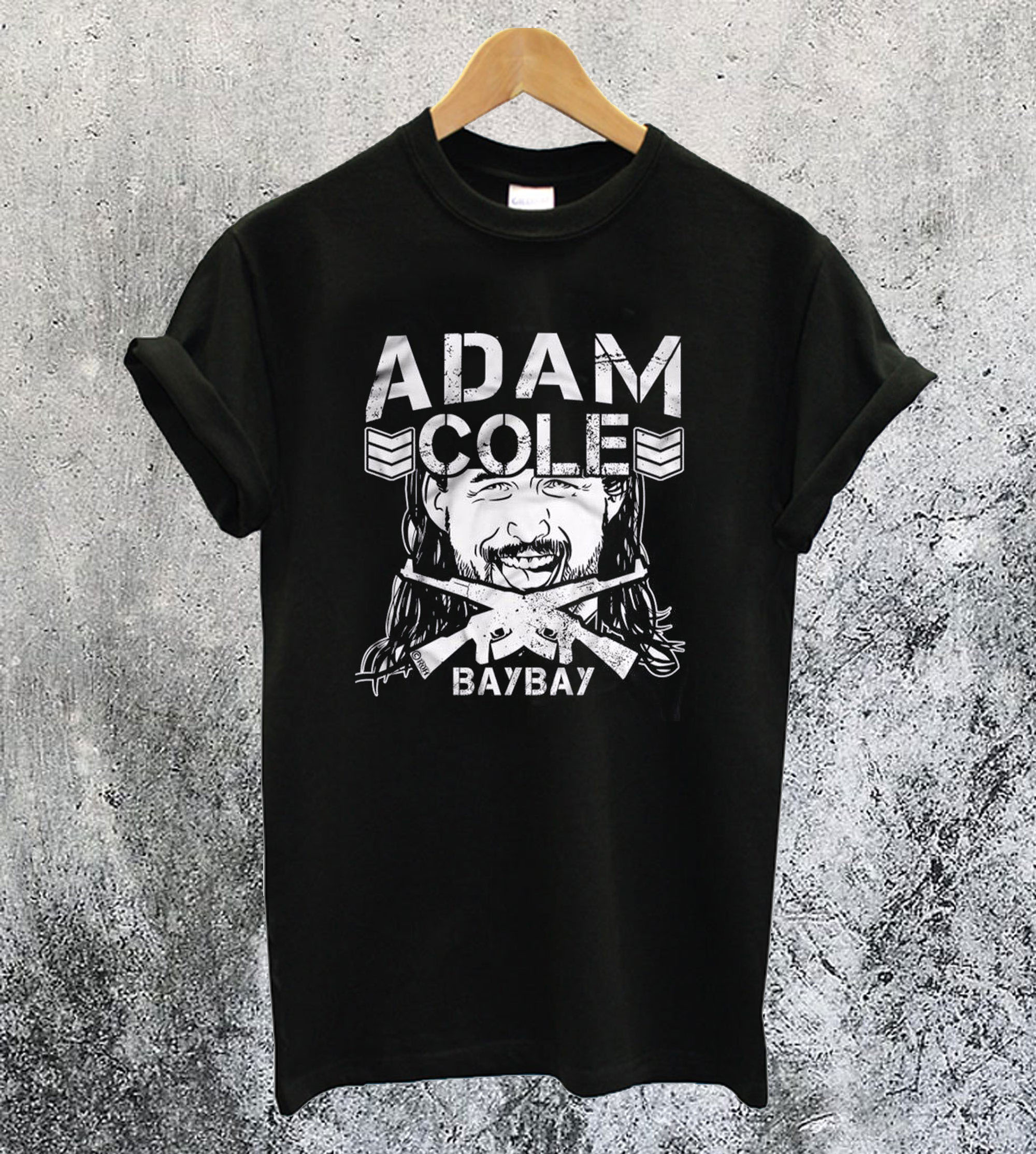 adam cole bullet club t shirt